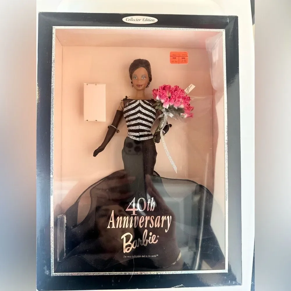 NIB 40th Anniversary Barbie African American Beauty ’99